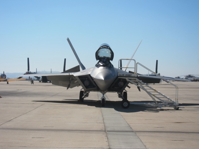 F-22 Raptor at the MCAS Miramar Air Show 2012