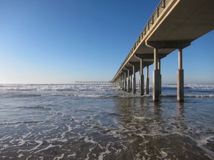 The Ocean Beach Pier in San Diego