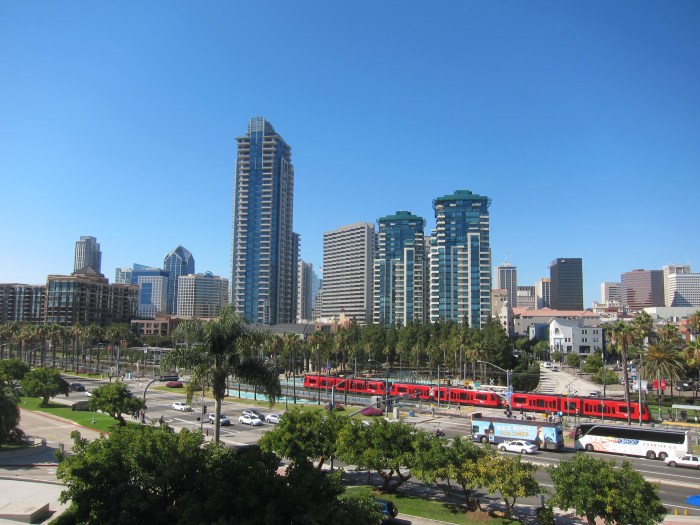 The Marina District in San Diego