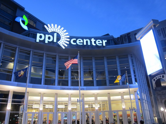 The Front Gate of the PPL Center