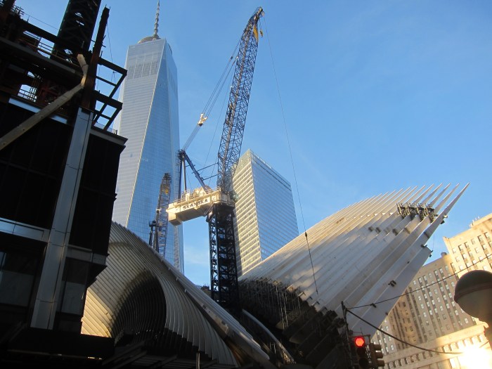 1 WTC and the new WTC Transit Station