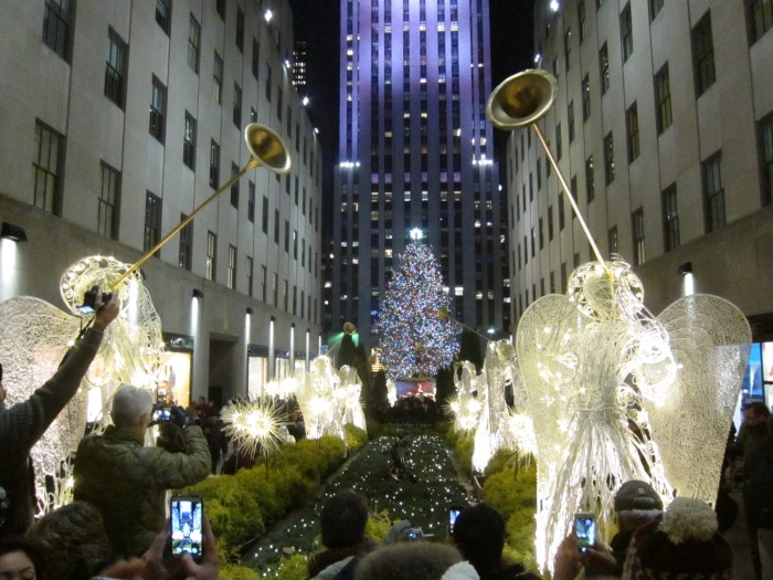 The Christmas Tree at Rockefeller Center (Nov 2014)