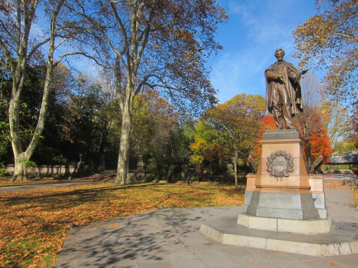 Abraham Lincoln statue, Prospect Park, Brooklyn
