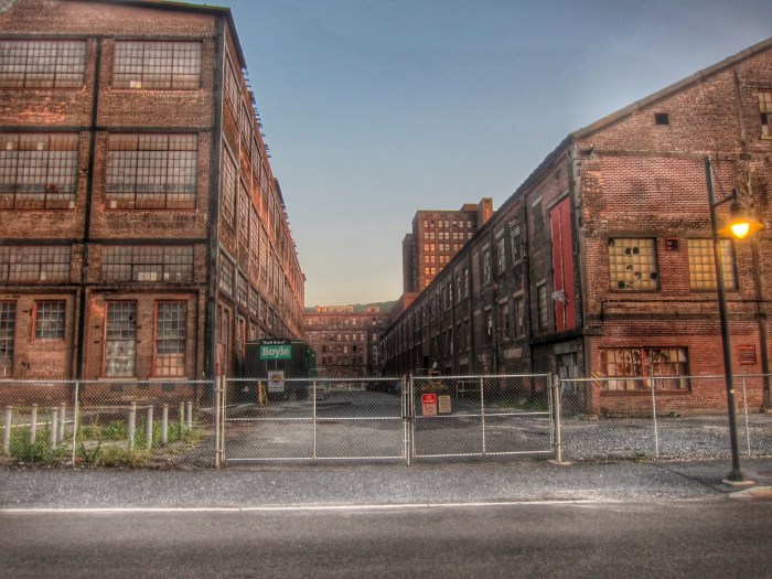 Beth Steel HDR Brick Bldgs