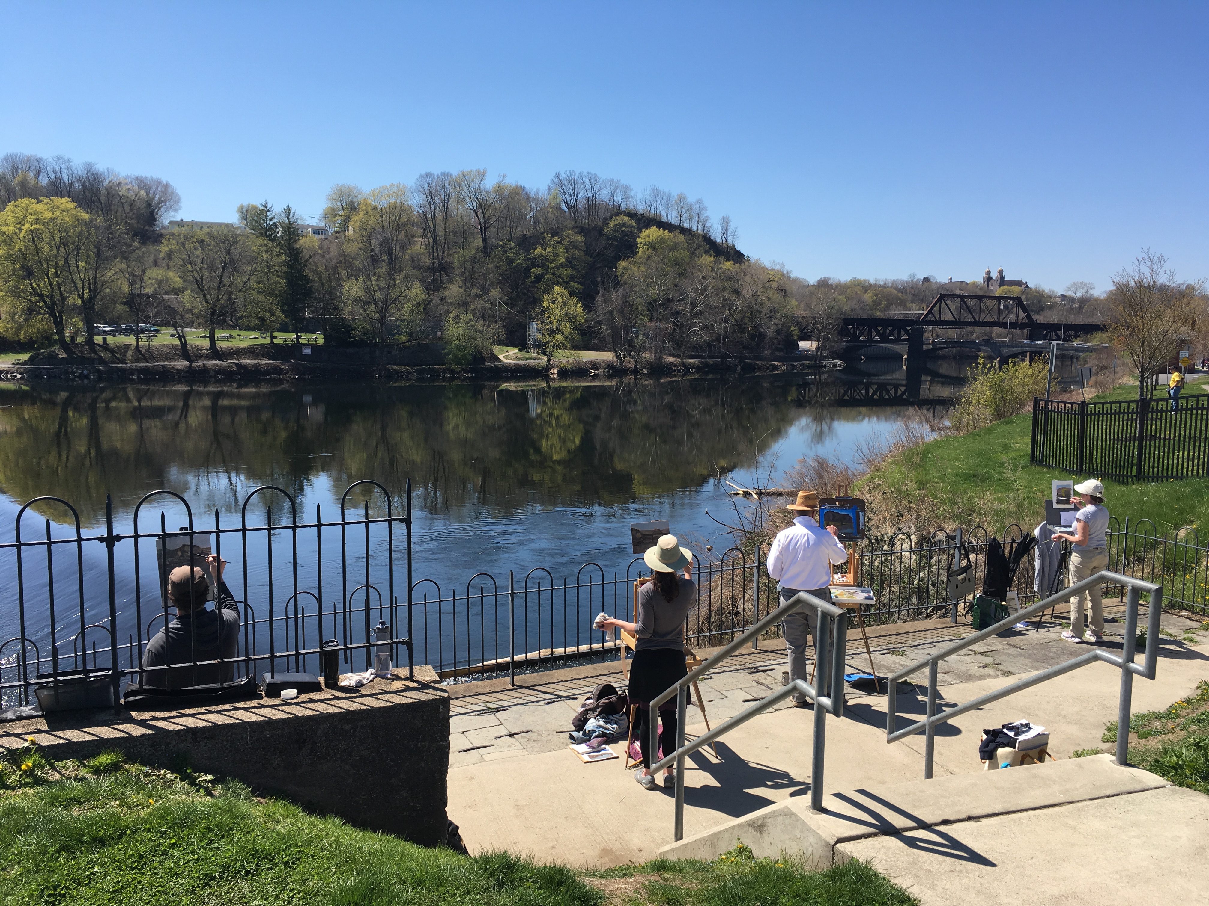 painting-on-lehigh-river