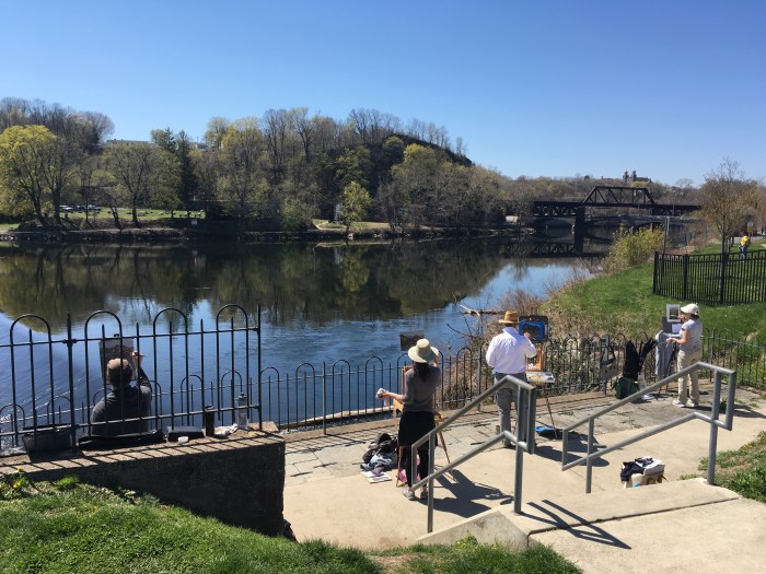 painting-on-lehigh-river