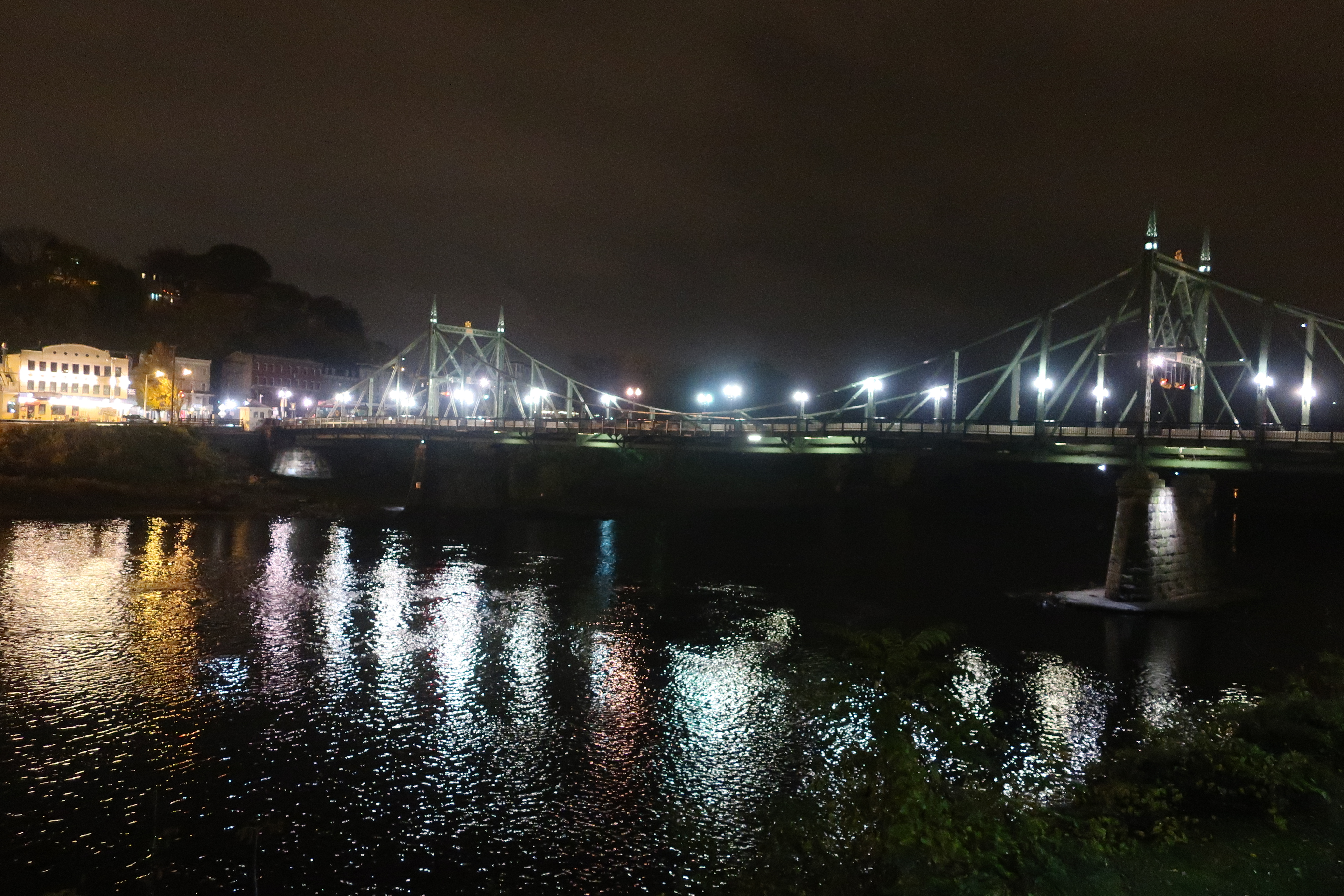Free Bridge at Night