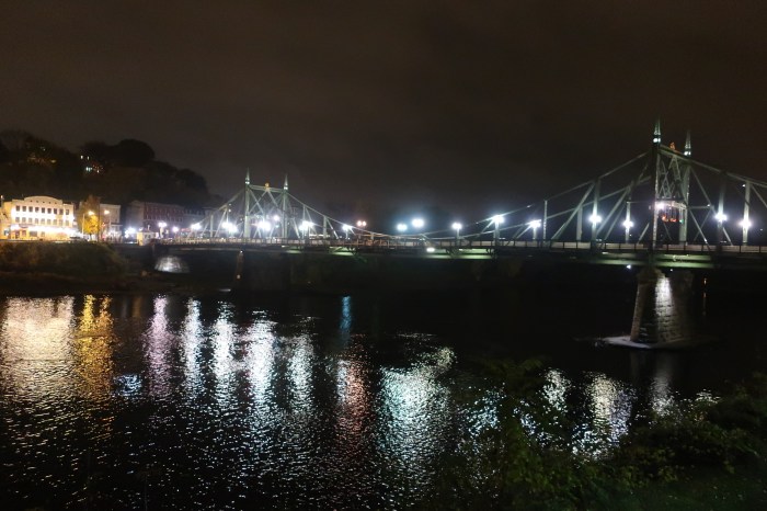 Free Bridge at Night